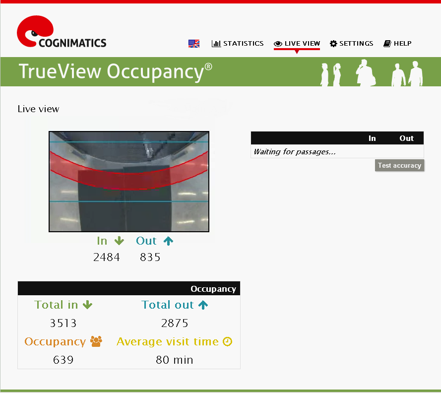 TrueView - Occupancy Screenshot 1
